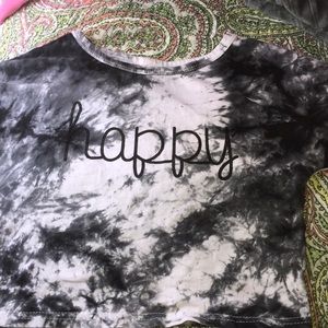 ‘Happy’ crop top